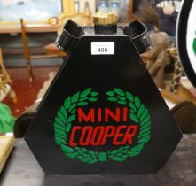 Mini Cooper petrol can