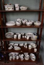 Large collection of Royal Worcester Evesham pattern