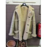 A Baily's sheepskin jacketMinor stains present. No apparent damage. Size M.