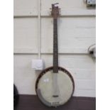 A four string 18 fret banjo