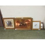 A collection of artworks depicting elephants