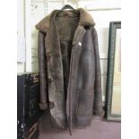 An Emelda brown leather jacket