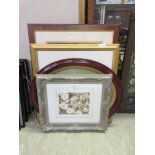 Four framed and glazed prints of still life and flowers