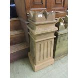 An earthenware chimney pot