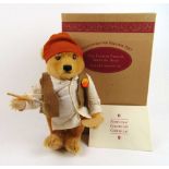 Steiff Brueghel bear The Flemish Painter no. 1542 exclusively produced for Belgium in 1997 boxed