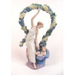 A boxed Lladro Inspiration Millennium 'Rebirth' figure, with original box, packaging and