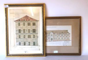T. Rogers Kitsell (19th century),' Palazzo della Casa (originally Spinola) Genoa', & 'Soldiers &