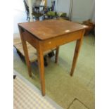 An early 20th century school desk