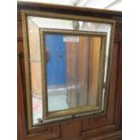 An early 20th century Italian style gilt framed mirror