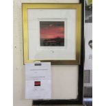 A framed and glazed Debra Stroud artist's proof 4/39 print titled 'Opus 1'