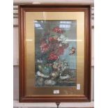 A framed and glazed watercolour of still life signed B.Bonner dated 1928