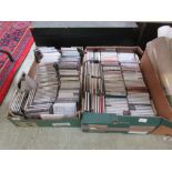 Two trays of CDs, mainly classical