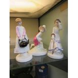 Three Royal Doulton figurines from the 'Nursery Rhymes' collection 'Little Bo-Peep' HN3030, 'Tom-Tom