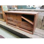 An early 20th century multi drawer specimen cabinet