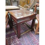 An eastern hardwood occasional table