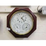 A modern Goldtime clock barometer