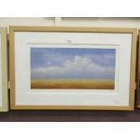 A framed and glazed medium photo lithograph no.492/600 signed in pencil Lawrence Coulson