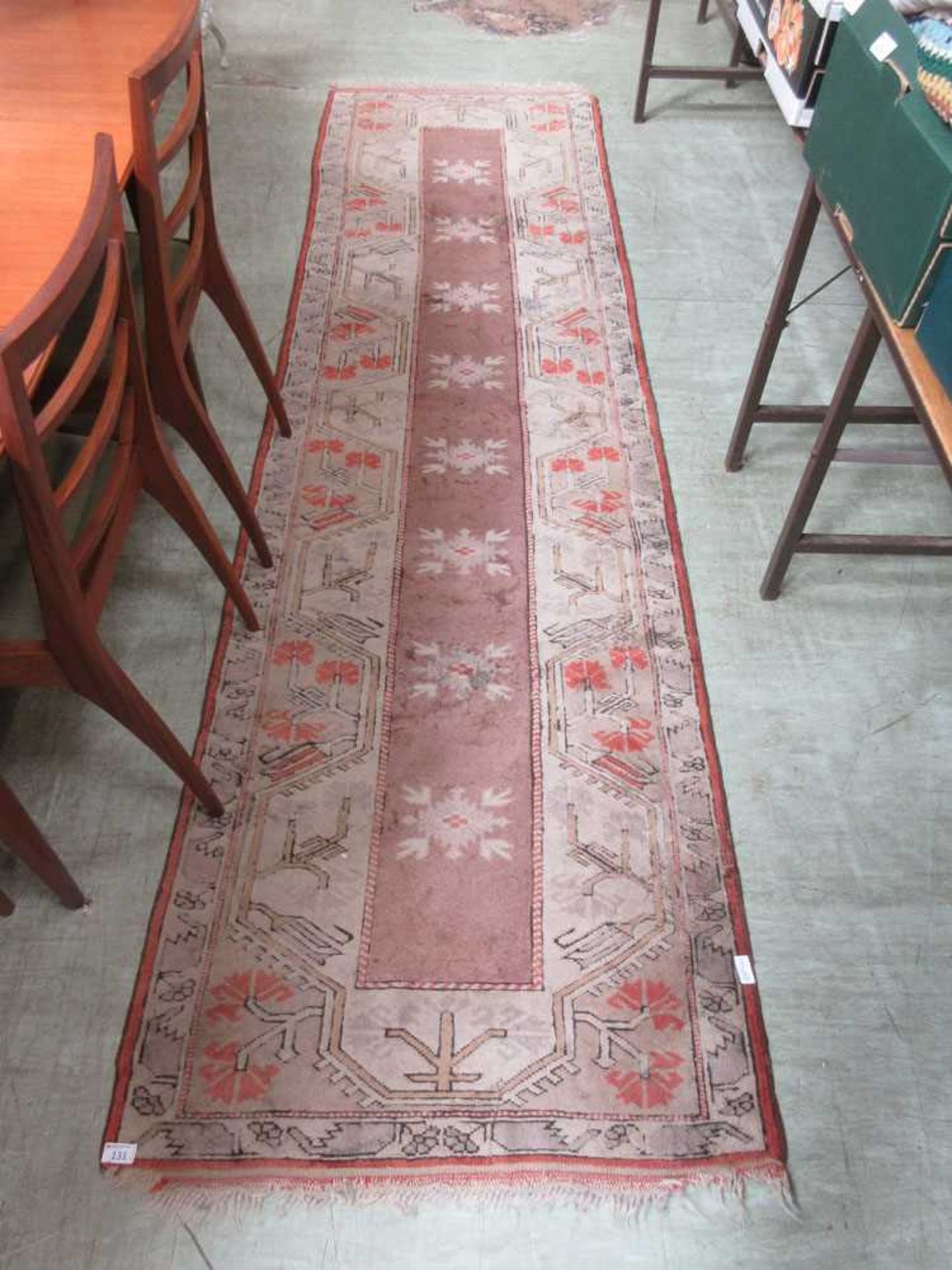 An early 20th century eastern brown runner