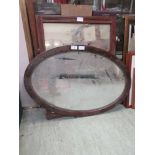 Two early 20th century mirrors (A/F)