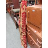 Gainsborough Silk Weaving Co. Ltd. :- a partial roll of cotton upholstery fabric decorated in a