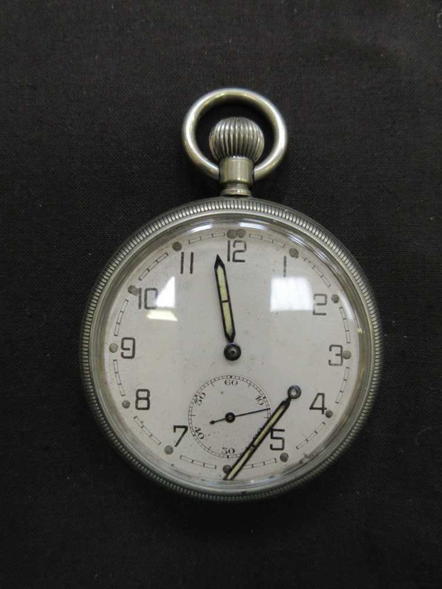 A military possible WWII pocket watch having an engraved back 'B62342'