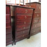 A Stag Minstrel chest of six drawers