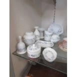 A collection of Wedgwood 'Angela' ceramics