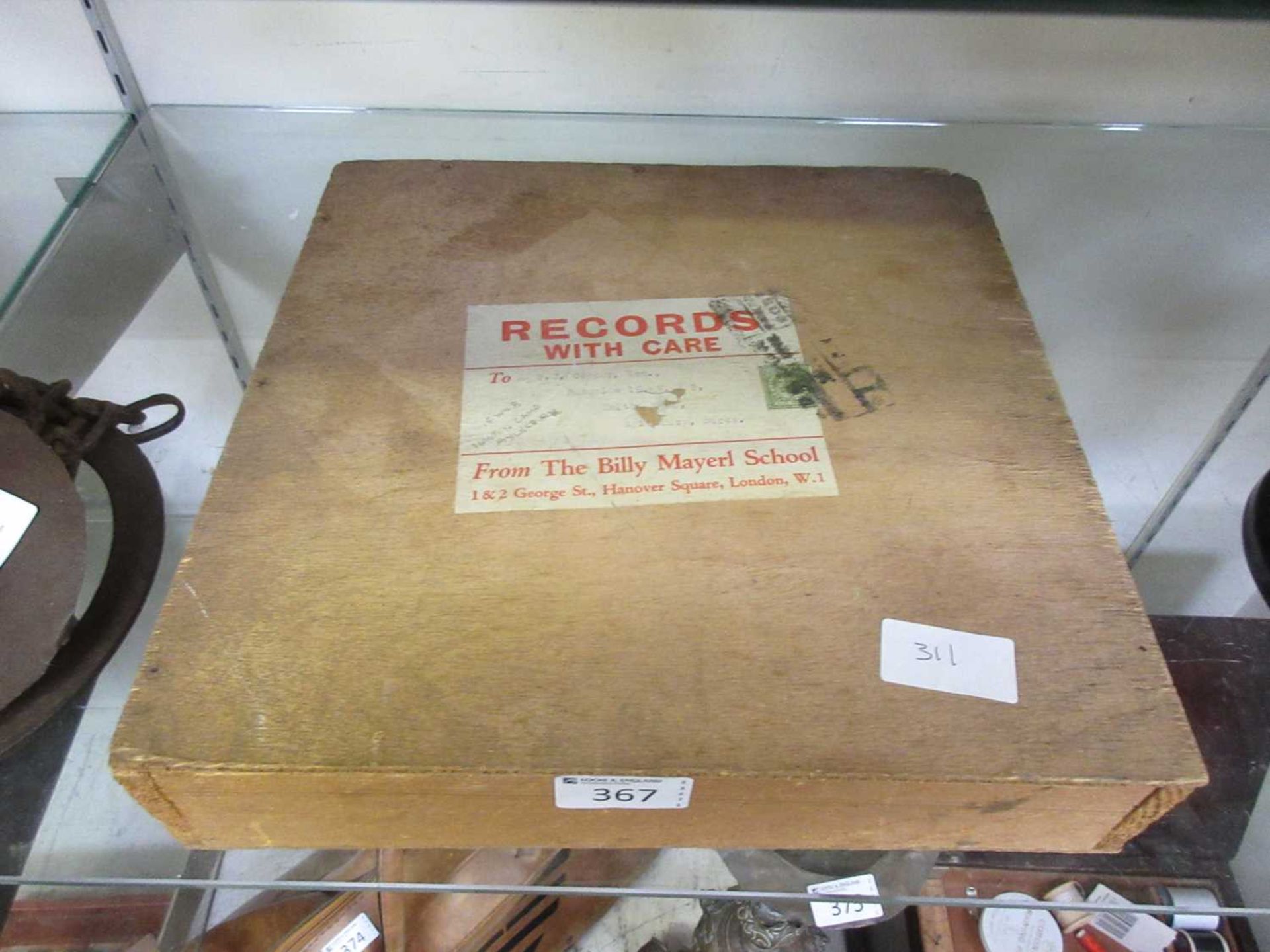 A boxed set of vinyl records from the Billy Mayerl school