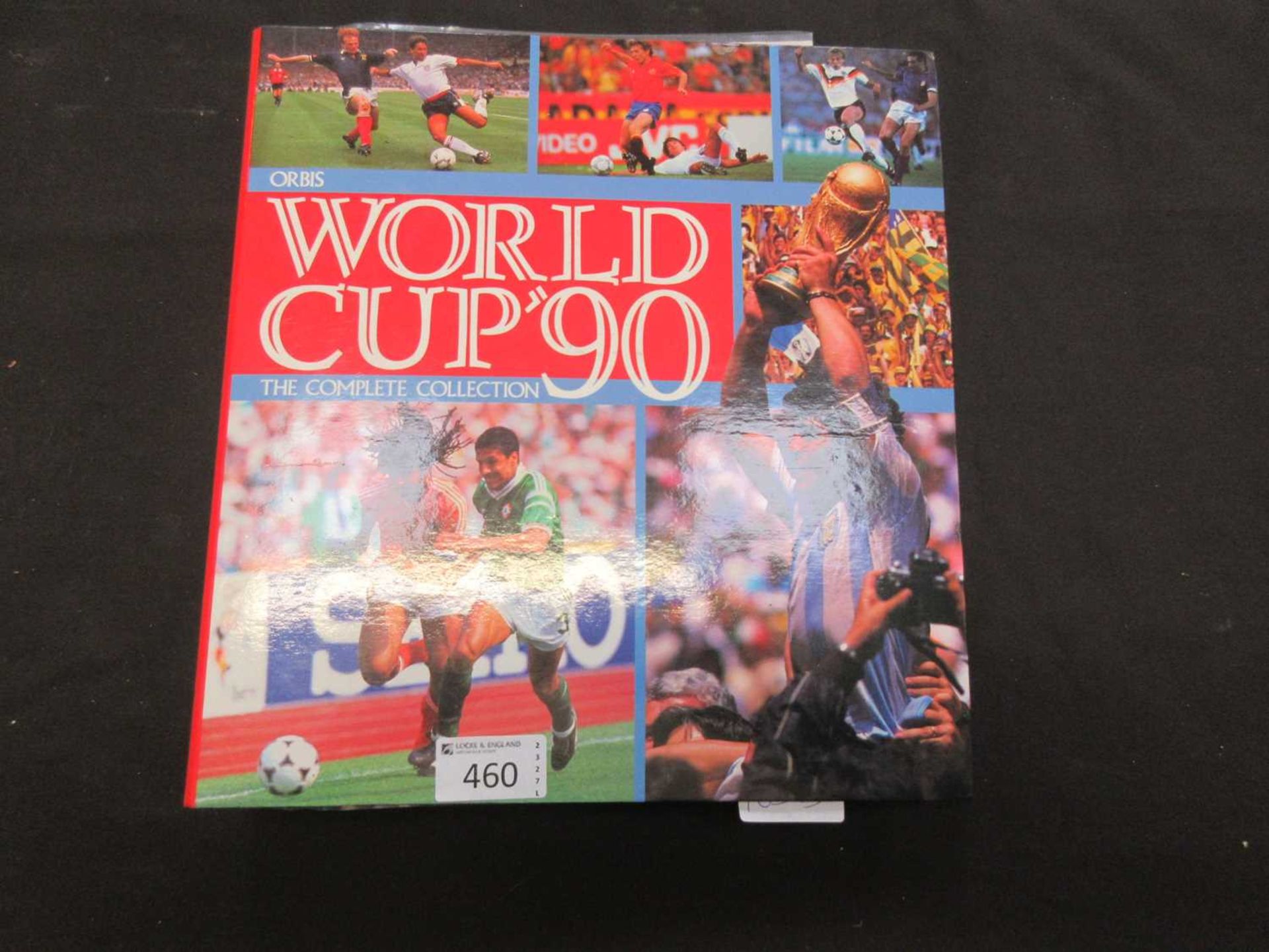 A complete collection of Orbis World Cup 1990 stickers