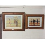 Two framed and glazed Jack Vettriano prints