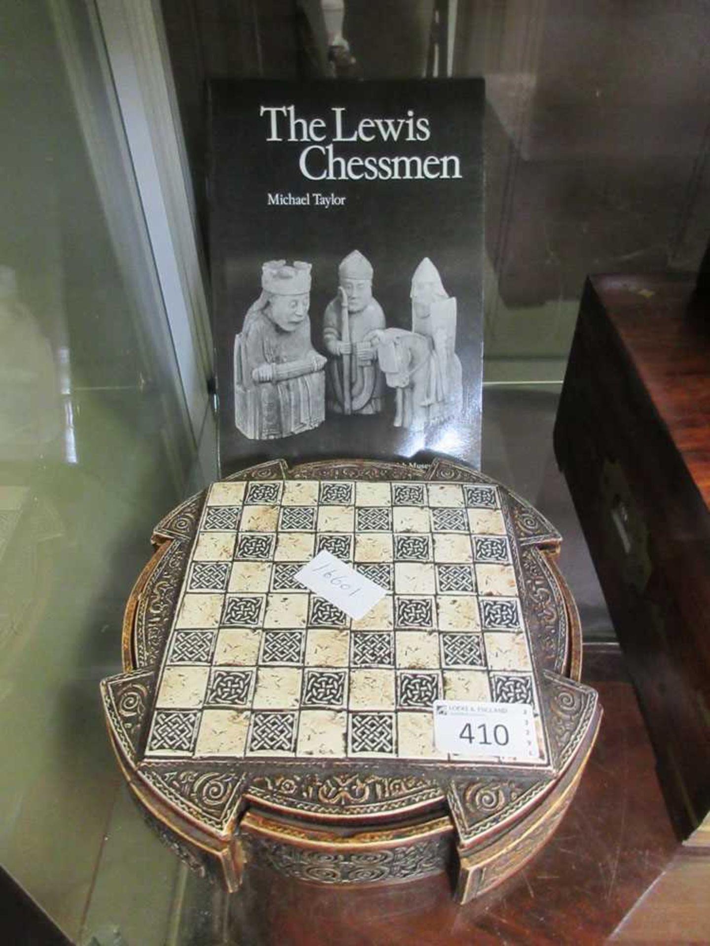 A Lewis chess set in moulded case