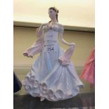 A Royal Worcester figure 'With All My Heart' limited edition