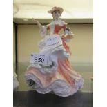 A Royal Doulton figurine Flowers of Love series 'Rose' HN3709