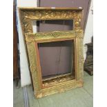 Two ornate gilt framed picture frames