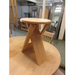 A modern folding stool