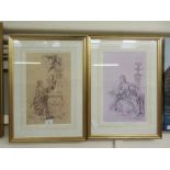Two framed and glazed limited edition Russell Flint prints