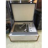 A Garrard model 2000 turntable in travelling case