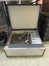 A Garrard model 2000 turntable in travelling case