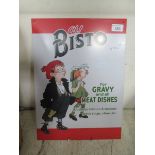 A reproduction Bisto advertising sign