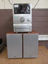 A Sony mini hi-fi system