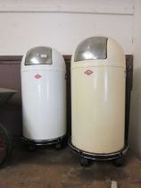 Two Wesco 'bullets bins'