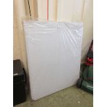 A folding PVC table