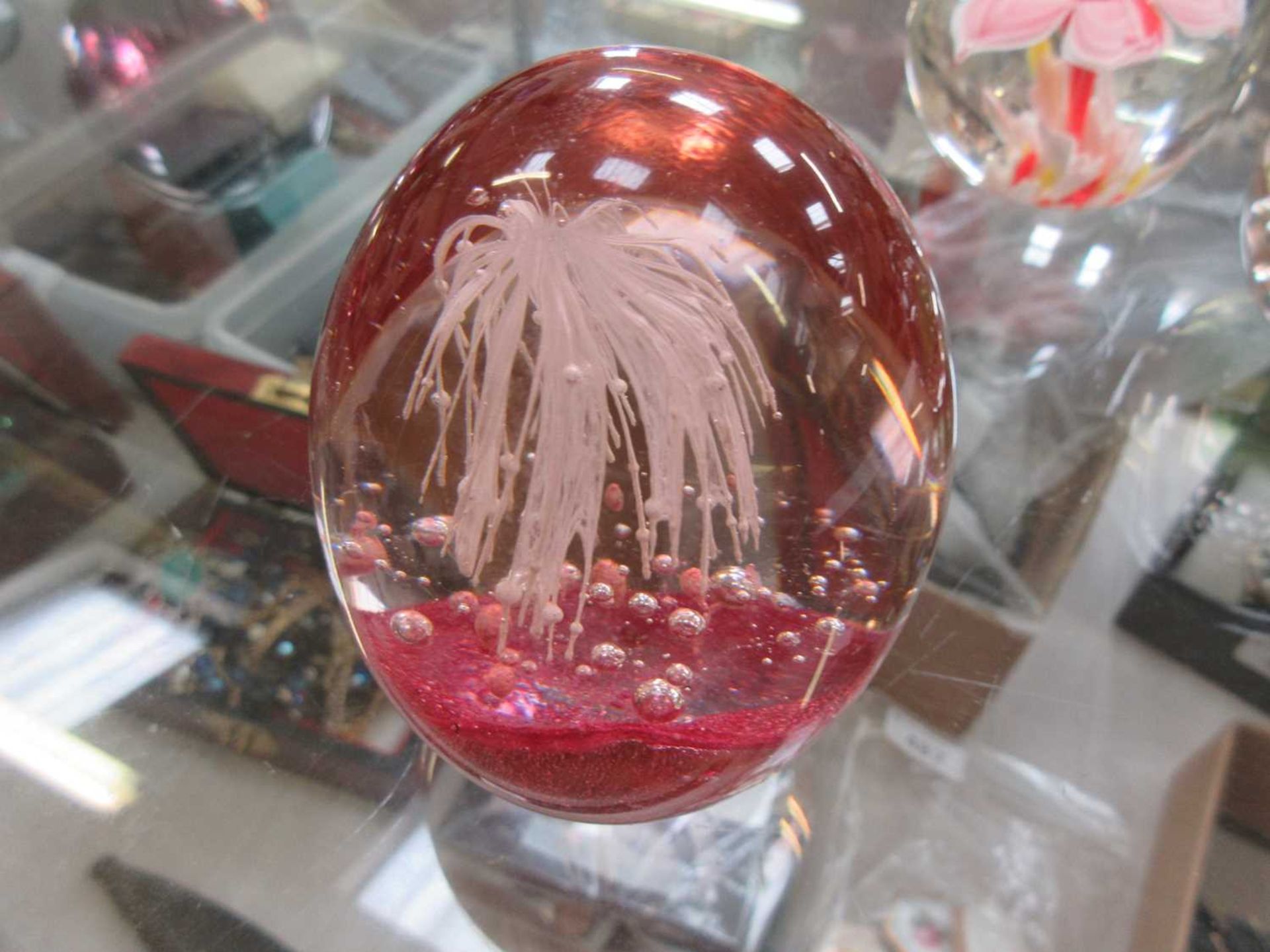 Five glass paperweights - Image 7 of 12