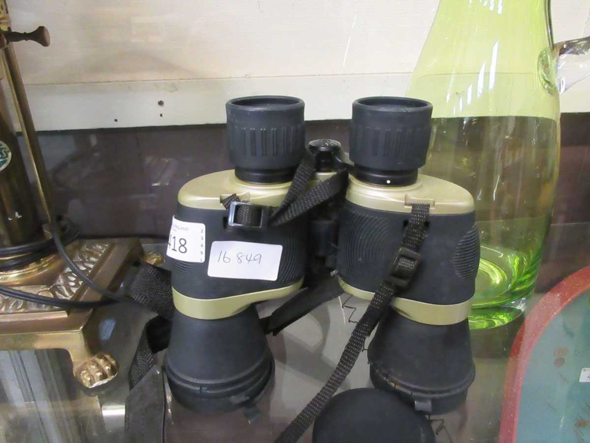 A pair of 10x50 binoculars