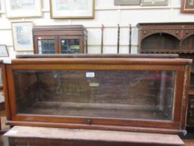 A section of a Globe Wernicke bookcase