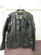 A Skin leather jacket size medium