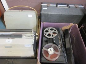 Four various reel to reel tape recorders by Grundig (TK14, TK6), FT Holt and Tanbarg with