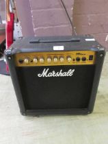 A Marshall MG series guitar amplifier