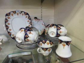 A selection of Royal Albert tableware to include cups, saucers, cream jug, etc