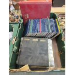 A tray of various coinage